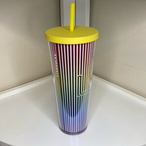 Starbucks Rainbow LOVE Pride Month 2019 tumbler 24 oz